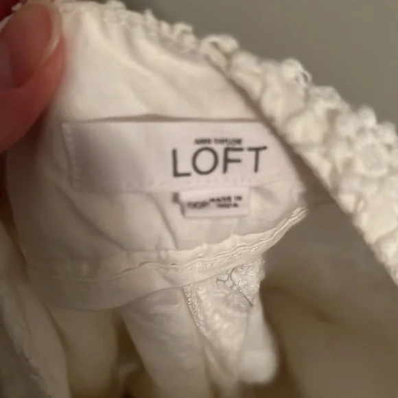 LOFT ivory riviera short - Picture 3 of 7